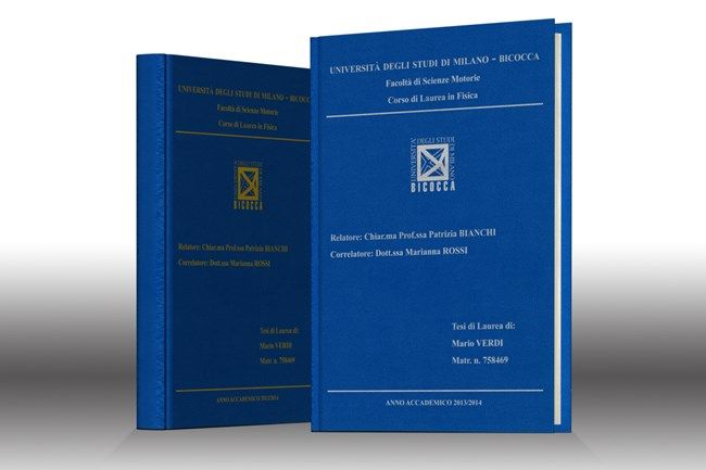 Stampa tesi online - similpelle Bluette