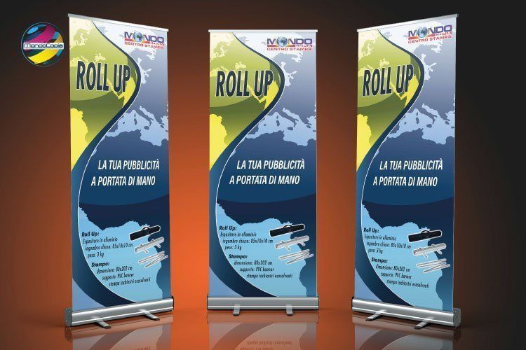 Roll Up personalizzati 85x200