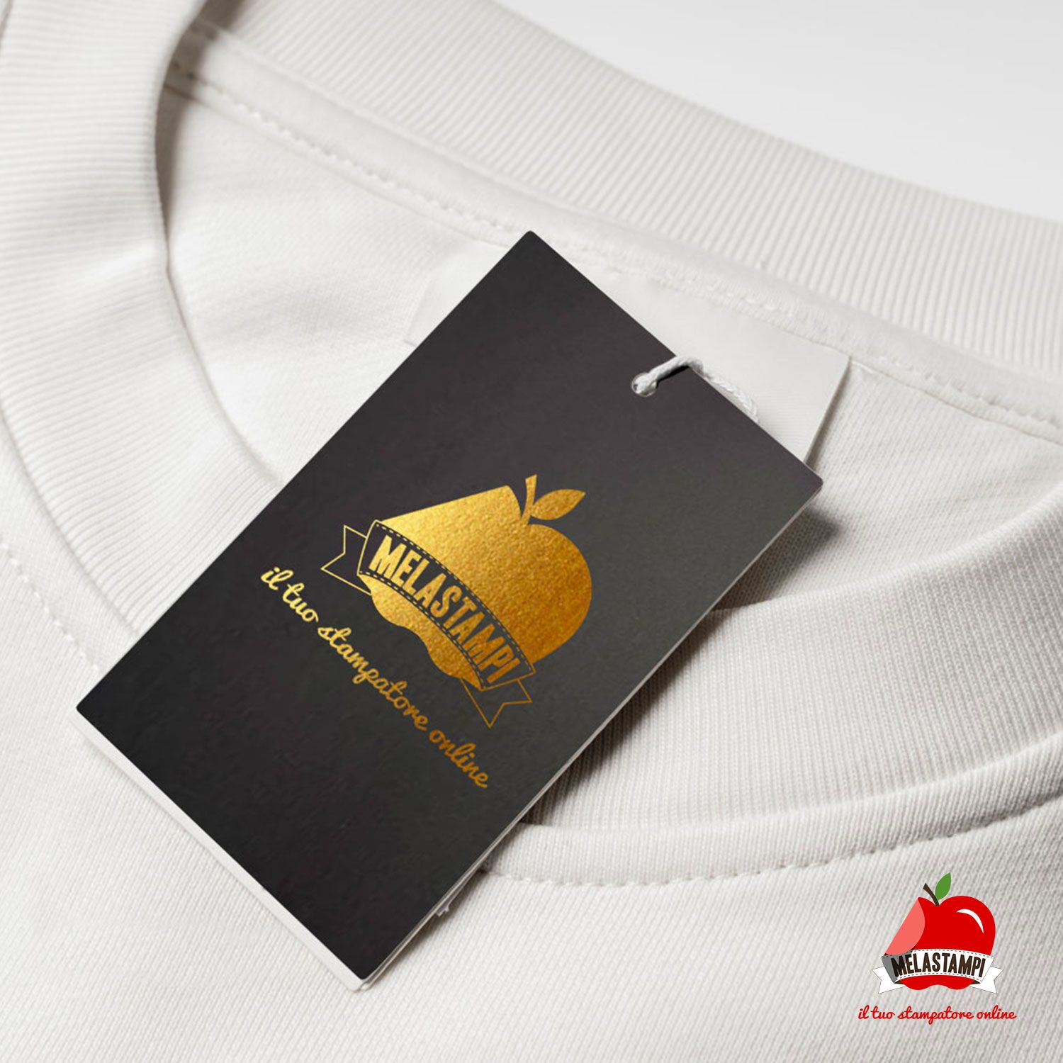 Cartellini standard colori speciali su cartoncini colorati