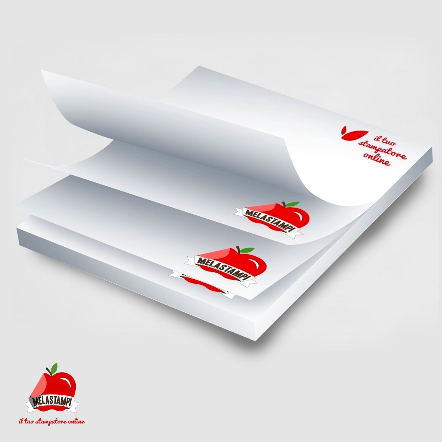 Block Notes incollati