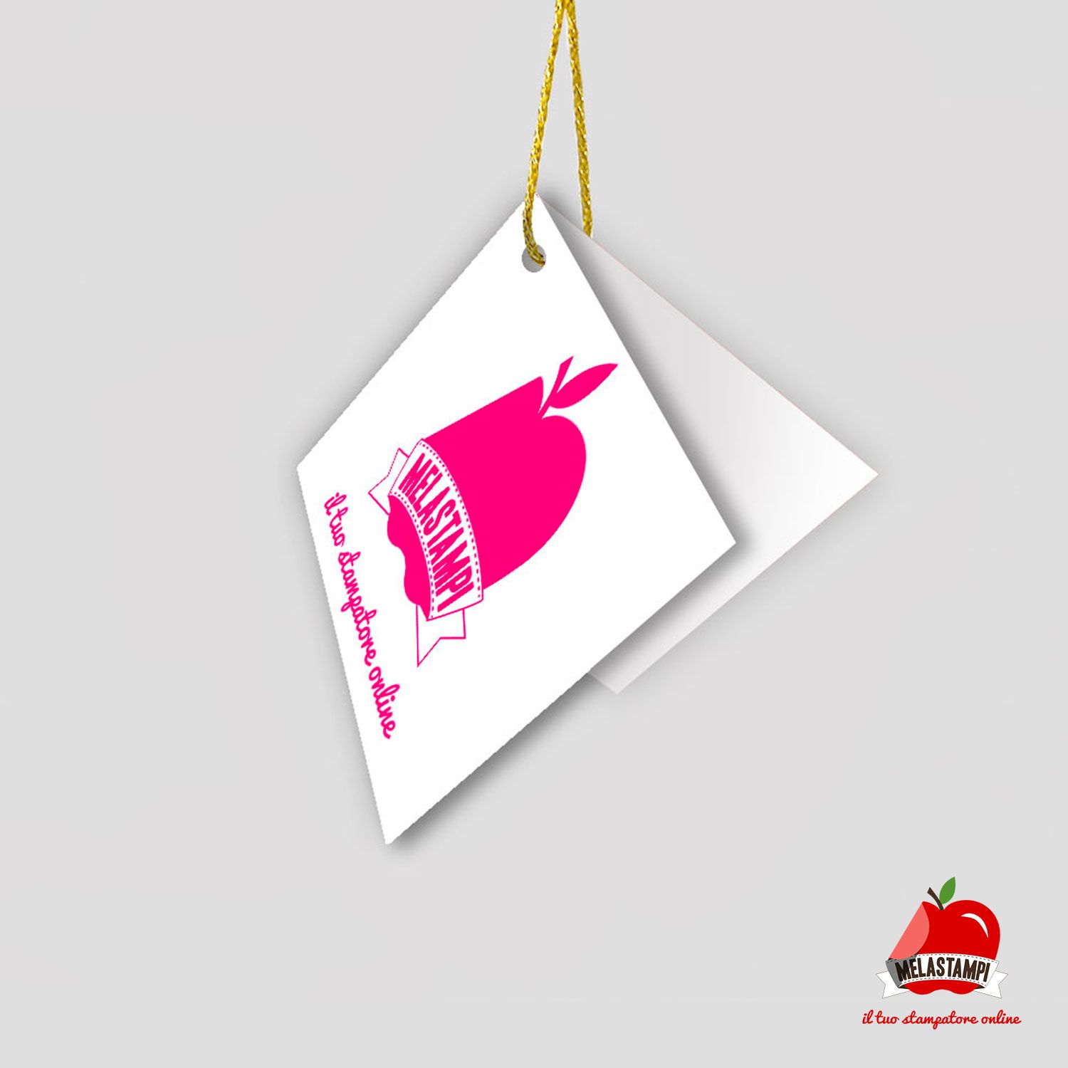 Cartellini pieghevoli COLORI FLUO