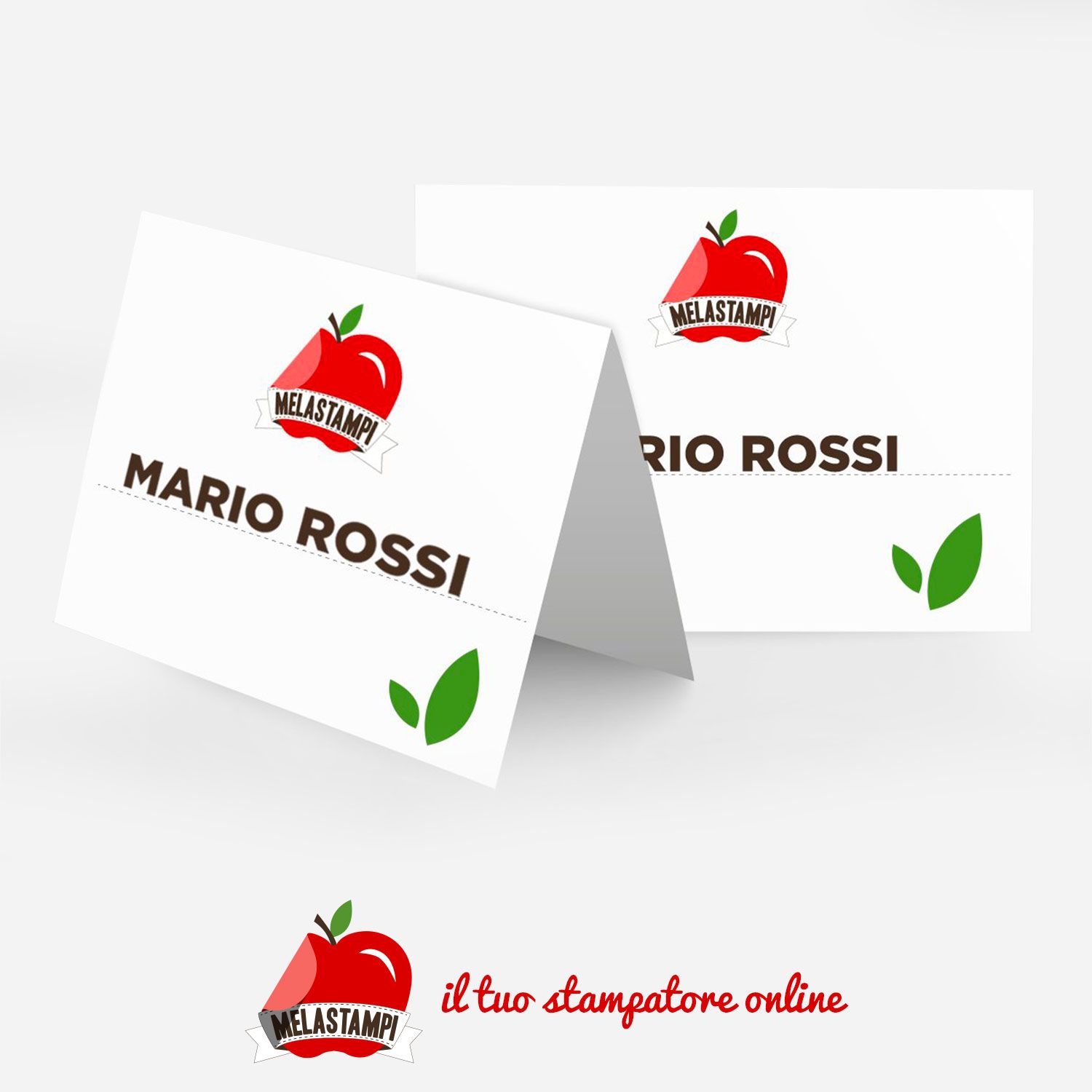 Segnaposto con dati variabili