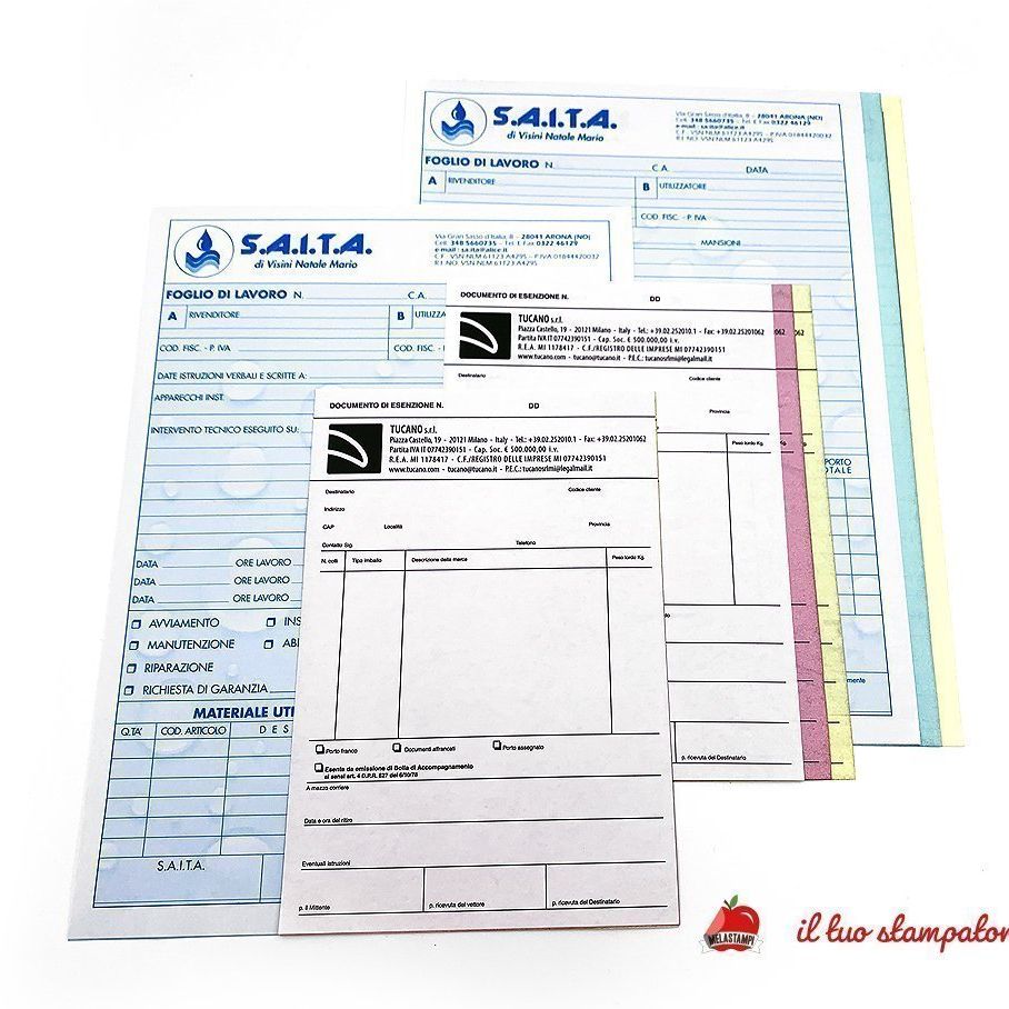 Fascicoli in Carta Chimica