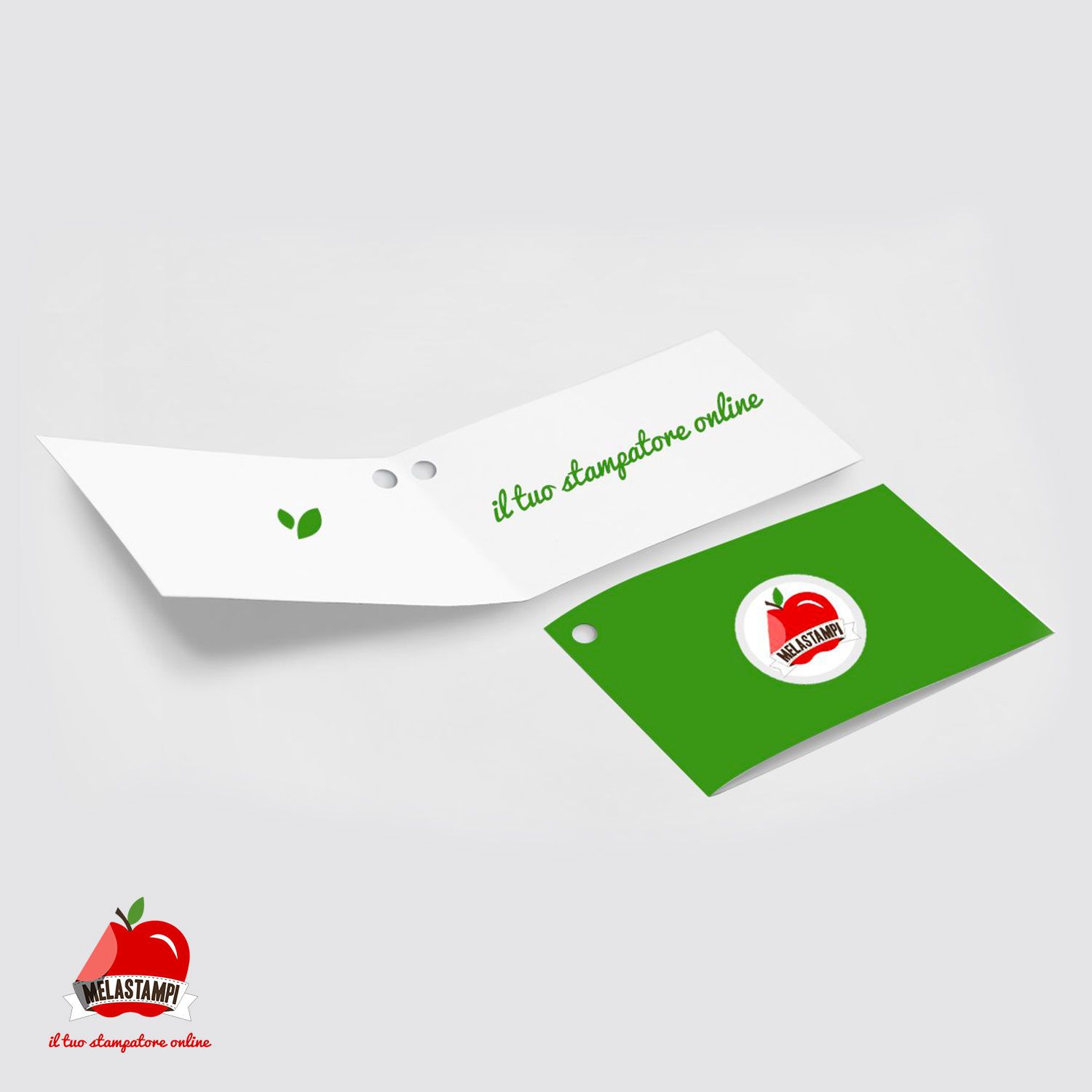 Cartellini pieghevoli