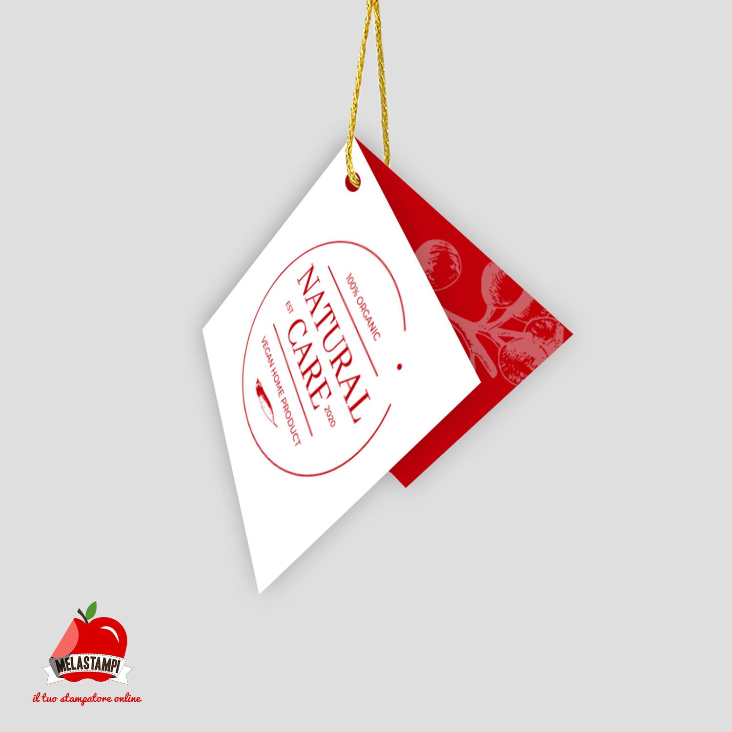 Cartellini pieghevoli personalizzati