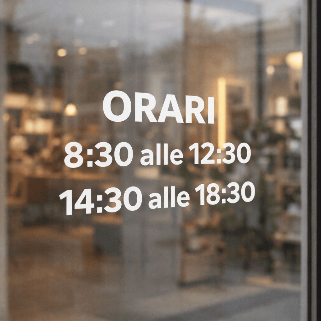 Adesivi intagliati monocolore personalizzati