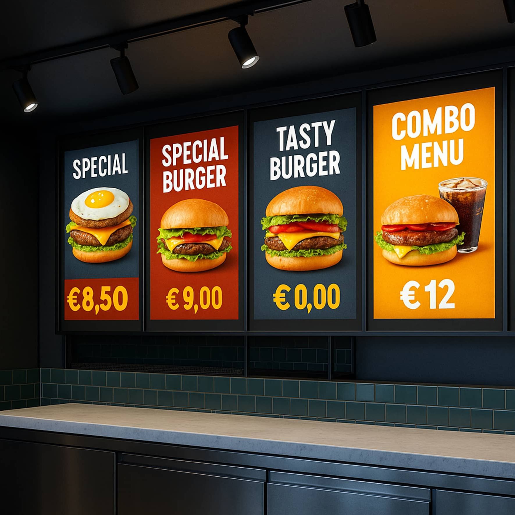 Adesivo retroilluminato personalizzato per insegne e lightbox