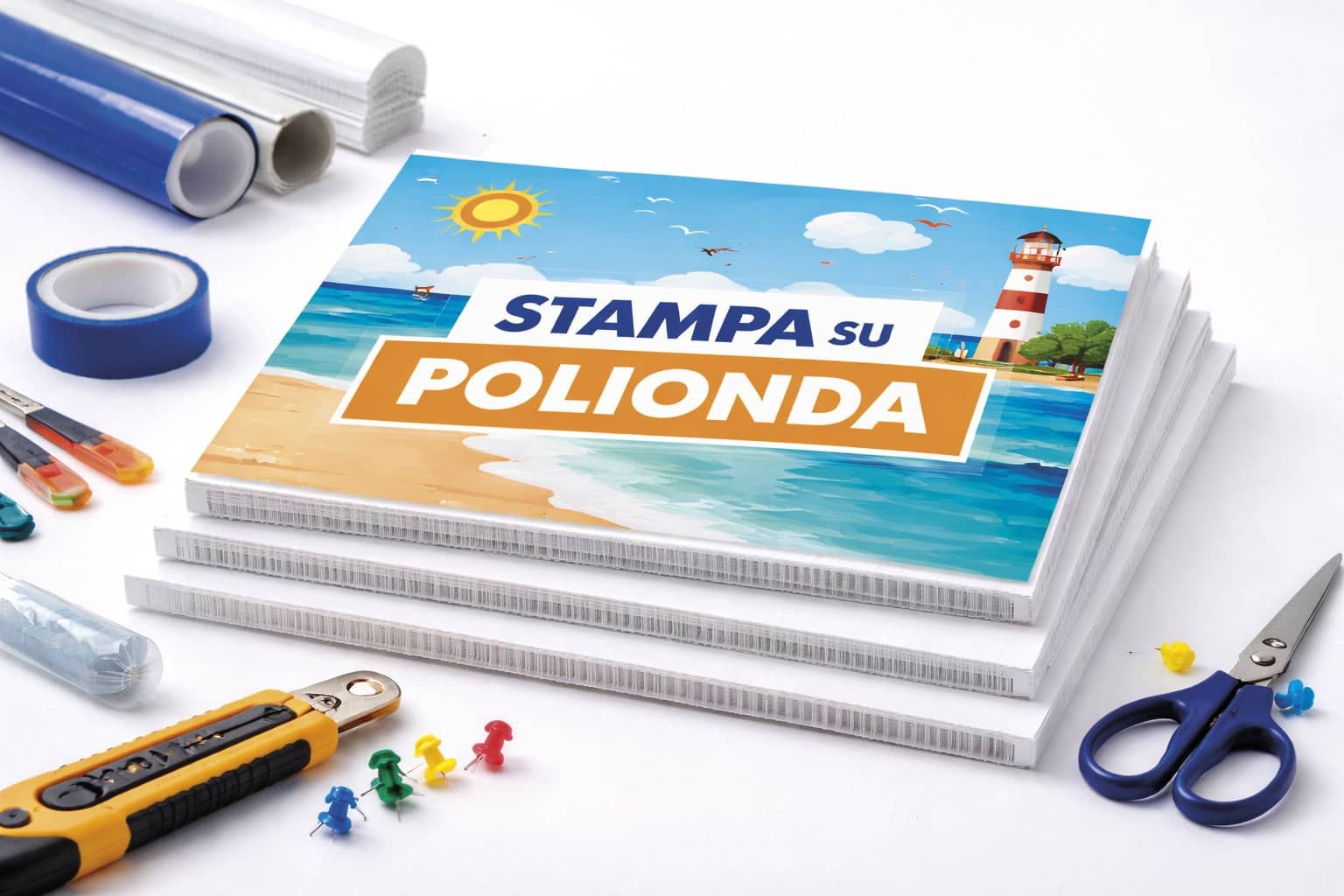 Stampa su Polionda personalizzata per cartelli e pannelli rigidi