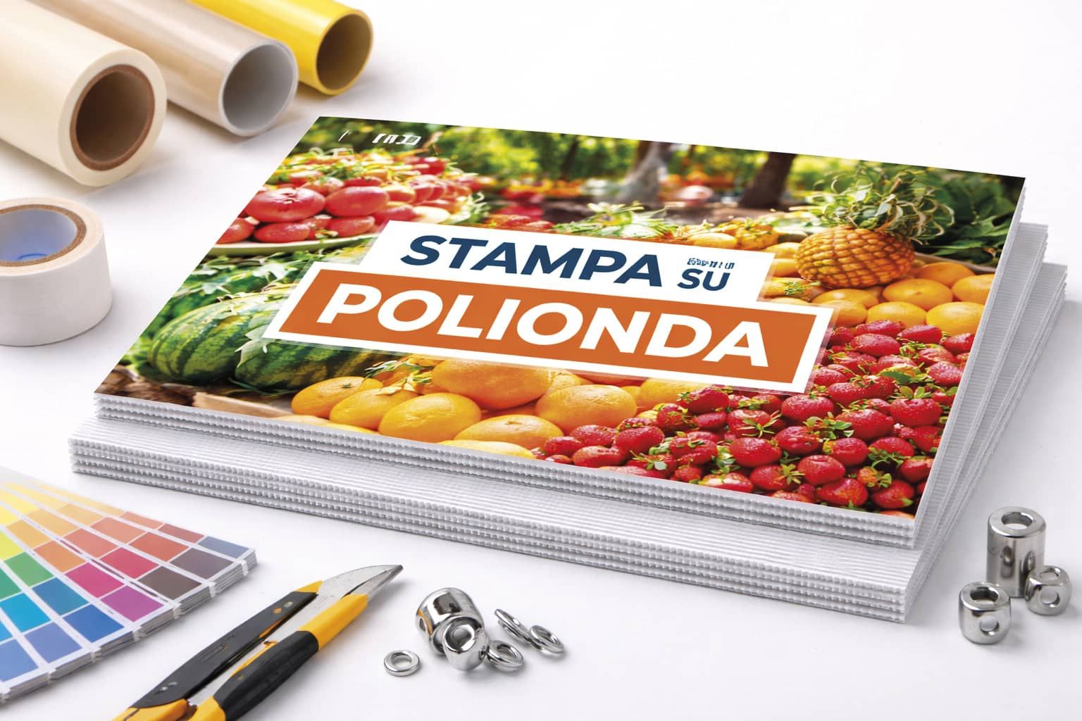 Stampa su Polionda personalizzata per cartelli e pannelli rigidi