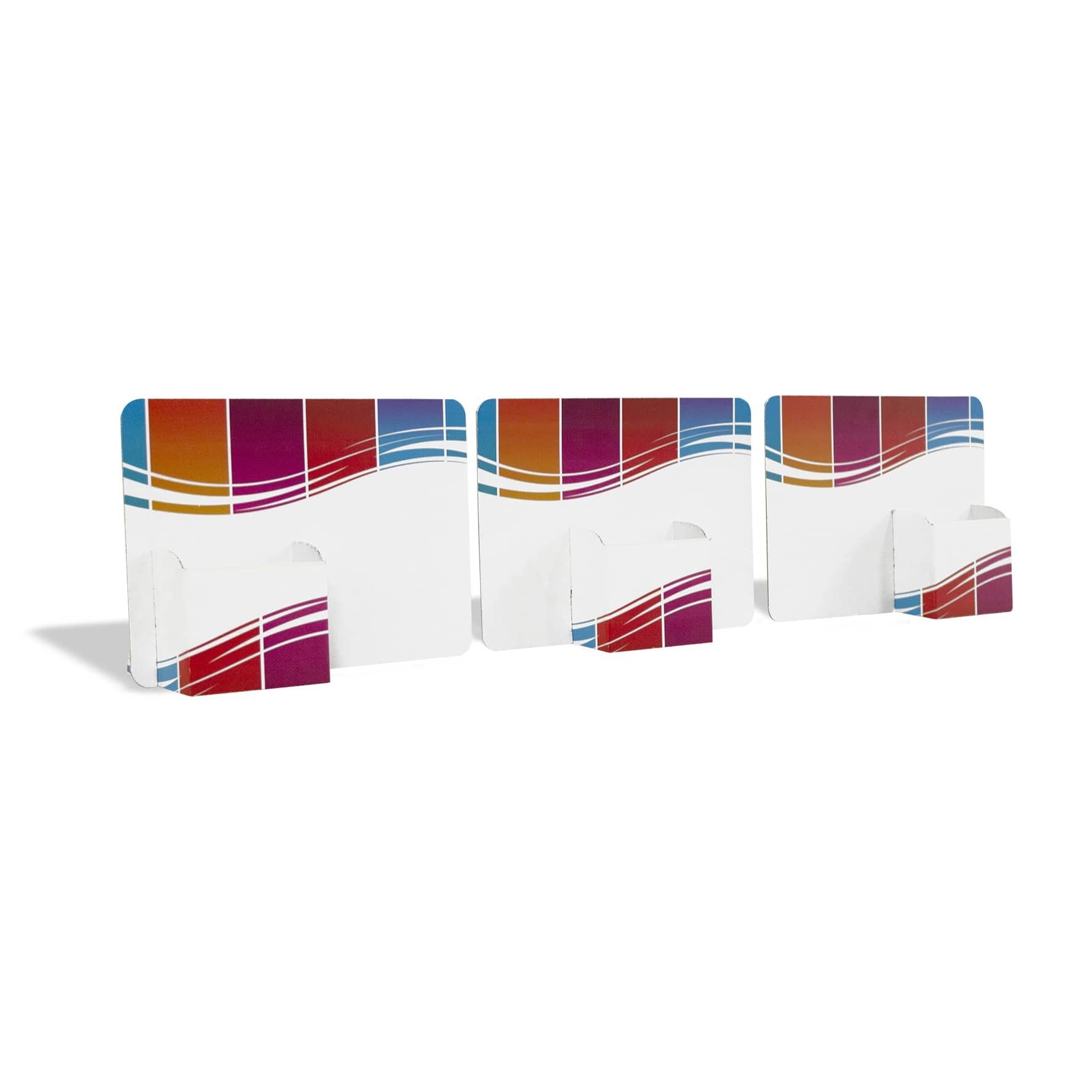 Espositore Porta Avvisi InUno Info Junior - 4 Cornici A Scatto - A4 Verticale - Silver - Studio - Foto 4