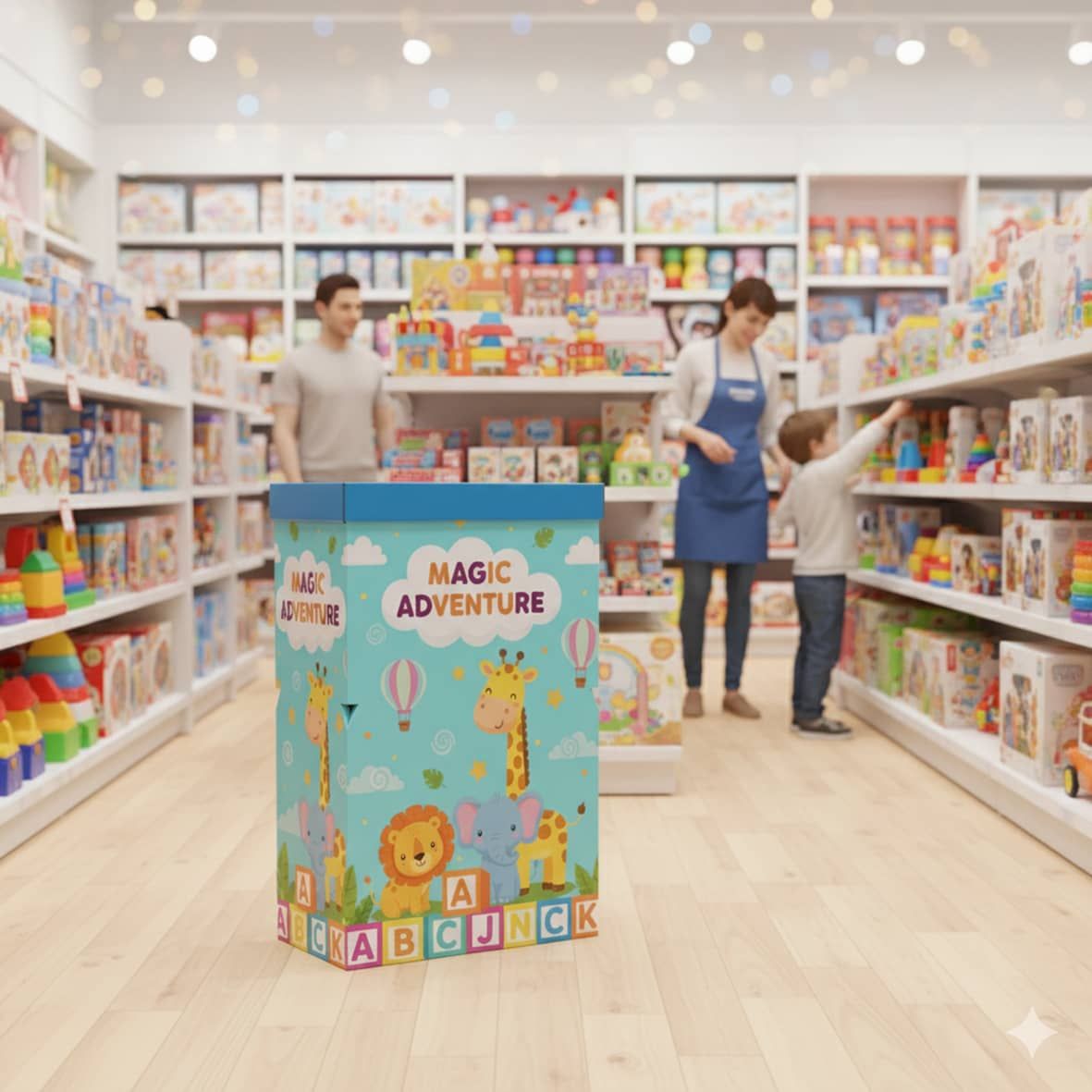 Desk promozionale economico in cartone personalizzato