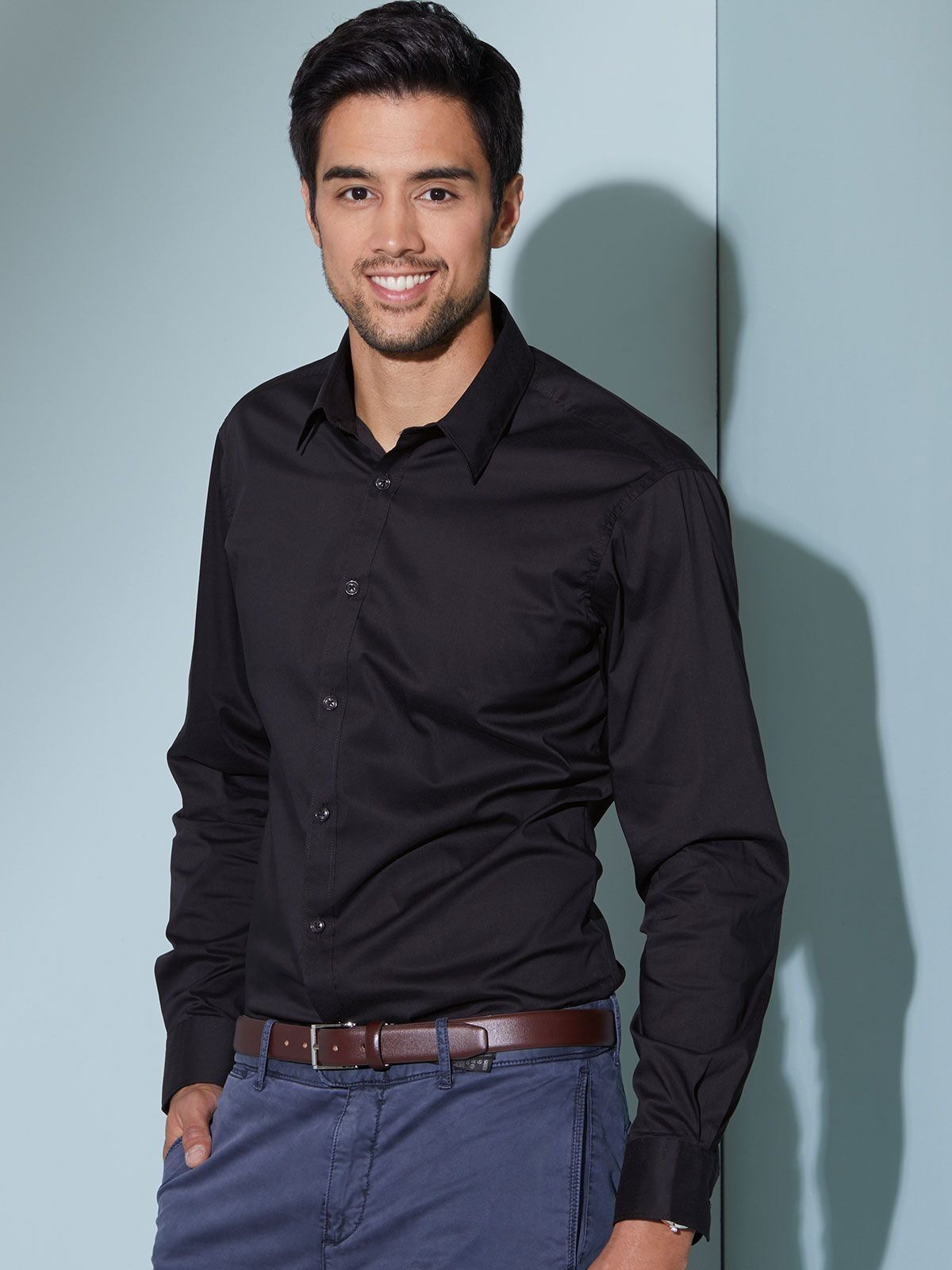 Men's Shirt Slim Fit Long - daiber