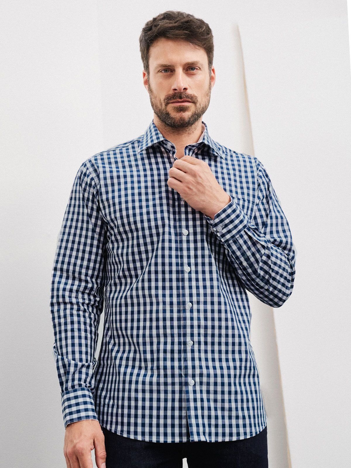 Men's Checked Shirt - daiber