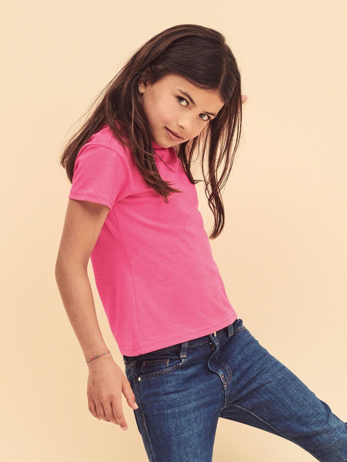 Girls Valueweight T - Fruit of the Loom