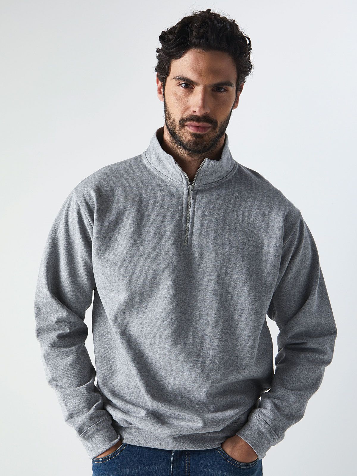 Zip Neck Sweat - Colore Italiano