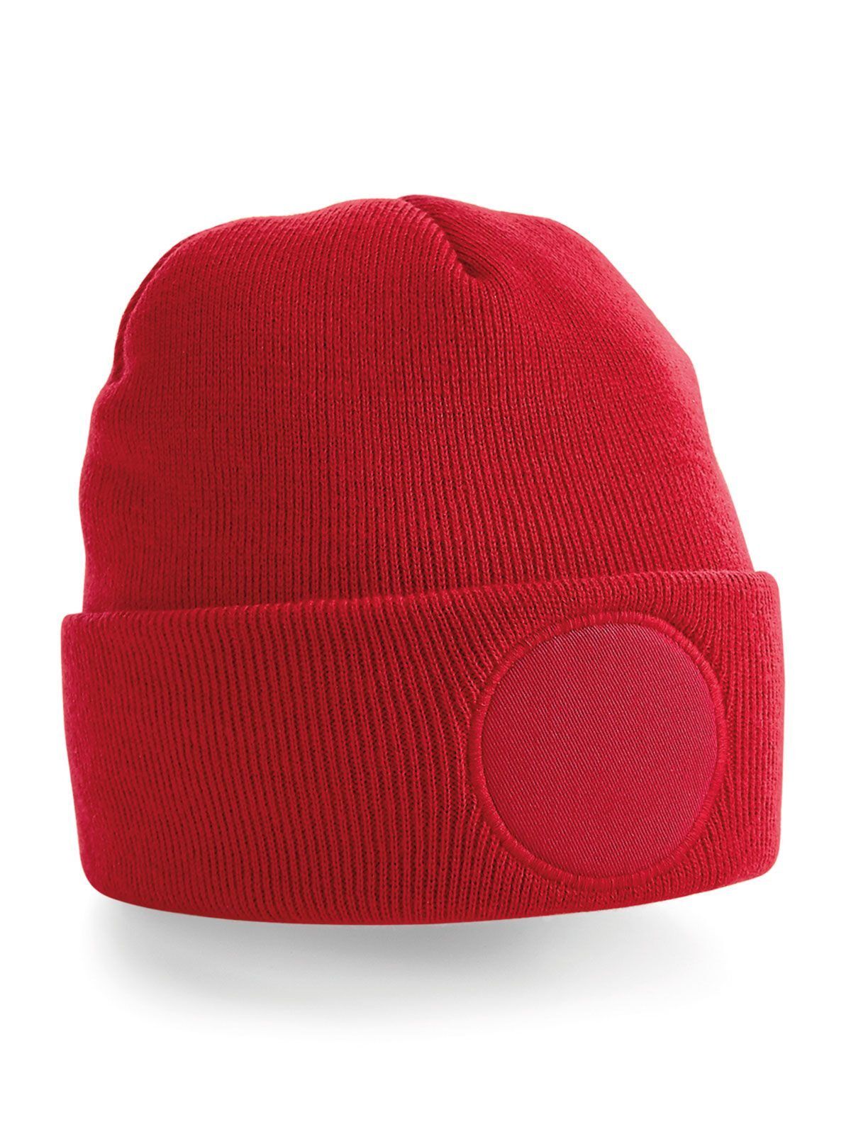 Circular Patch Beanie - Beechfield