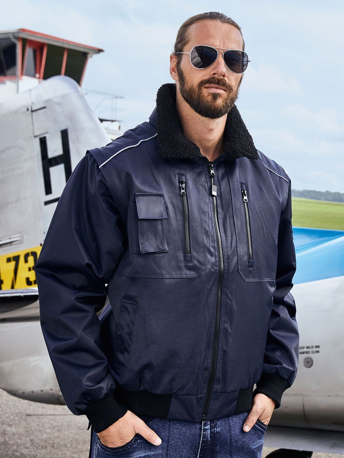 Pilot Jacket 3 in 1 - James & Nicholson