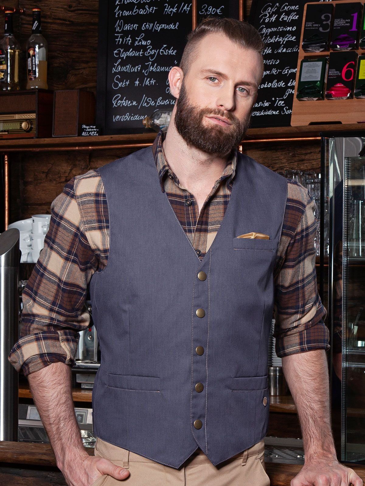 Men's Waistcoat Jeans-Style - Karlowsky
