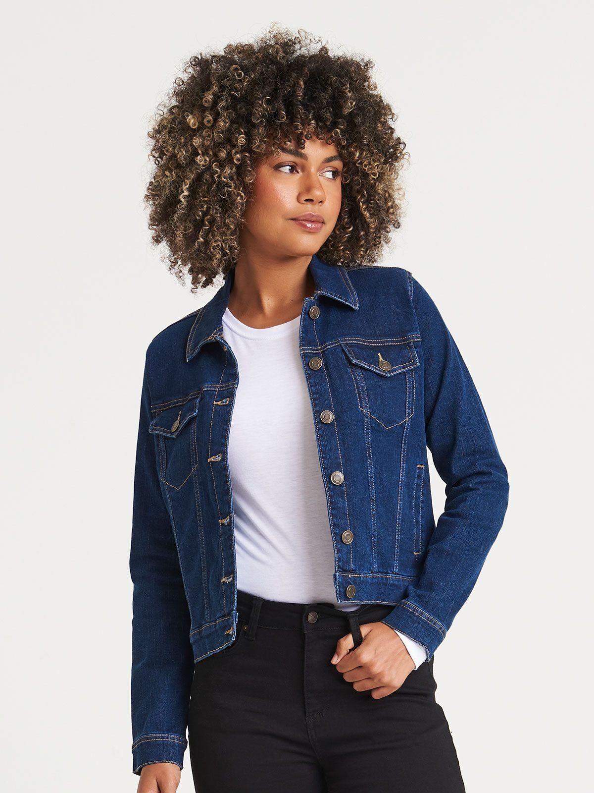 Olivia Denim Jacket - So Denim by AWDis