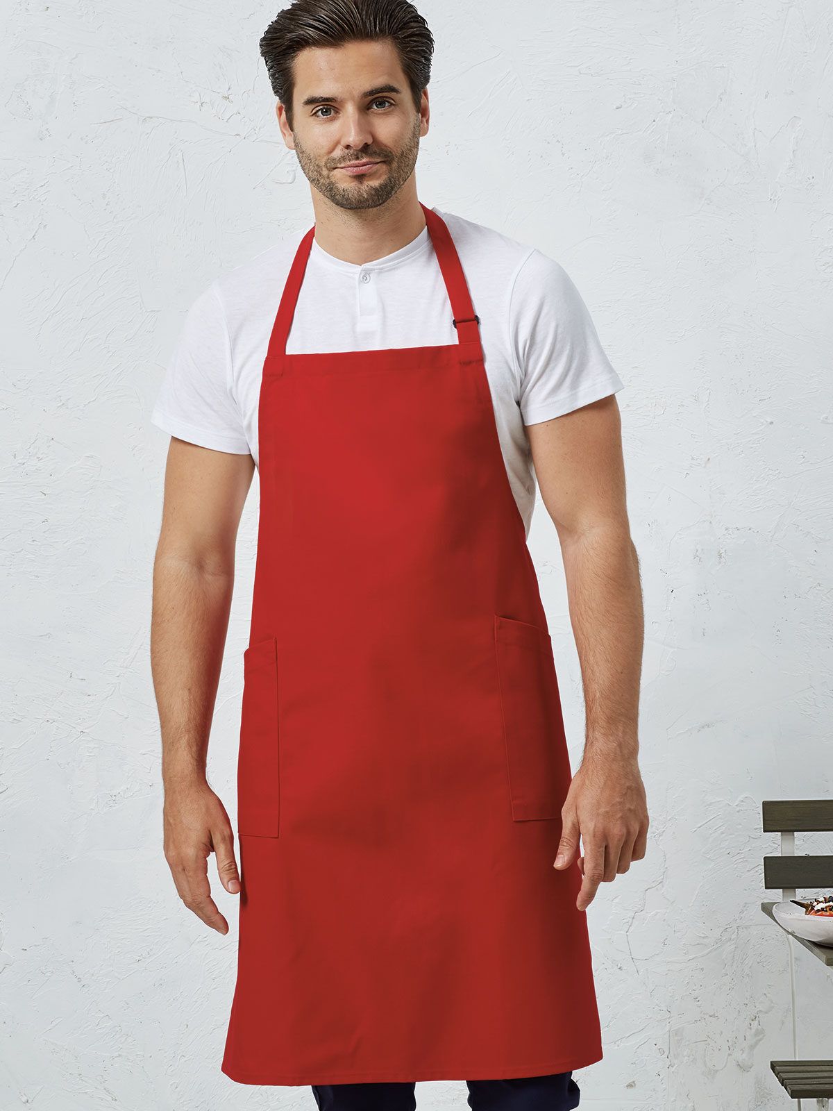 Recycled and Organic Fairtrade Bib Apron - Premier