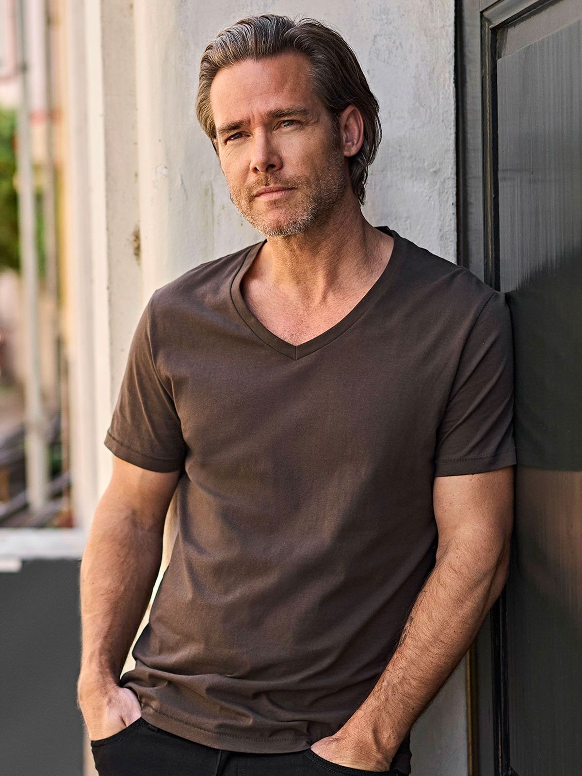 Luxury V-Neck Tee - Tee Jays