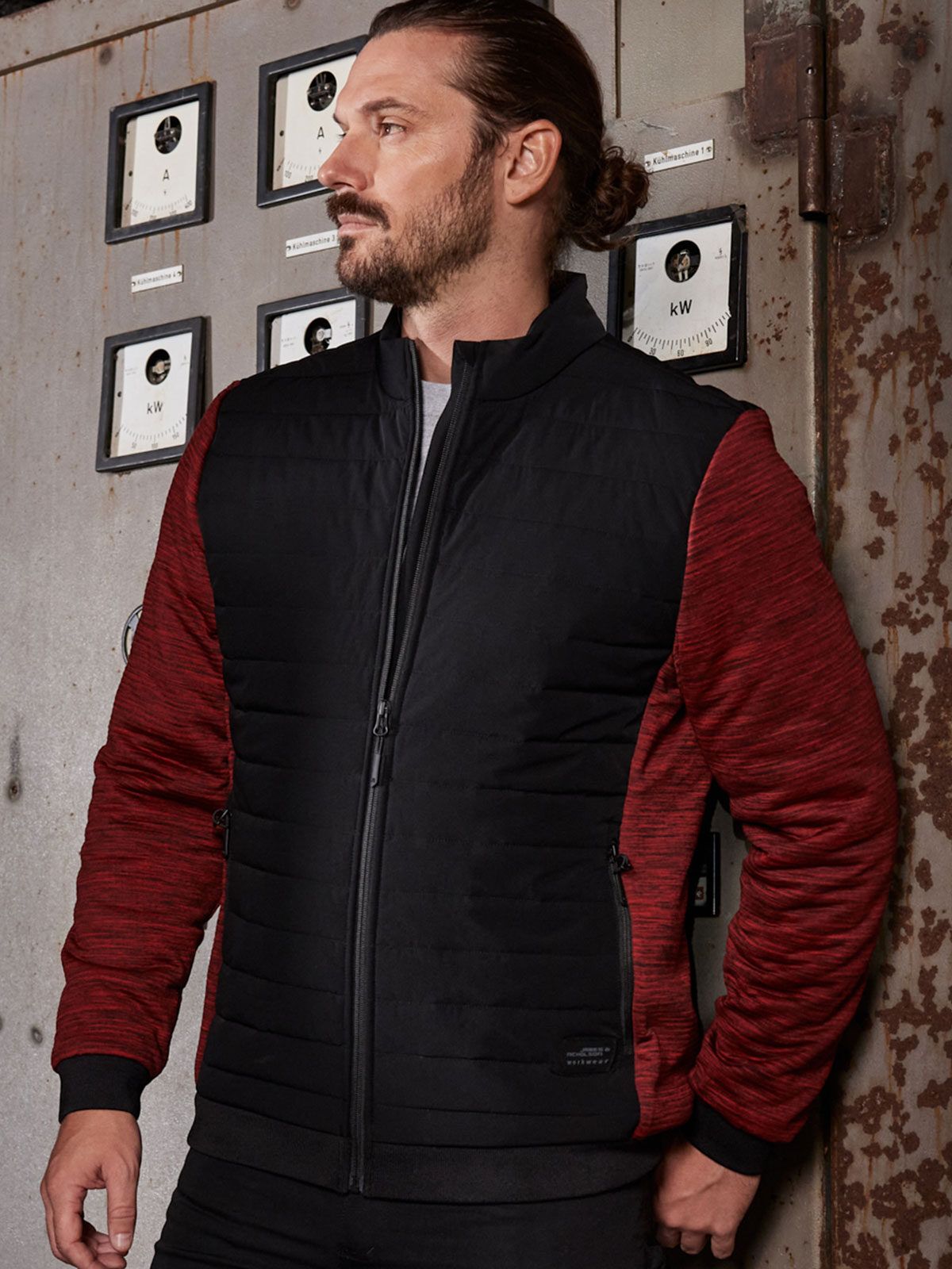 Men's Padded Hybrid Jacket - daiber