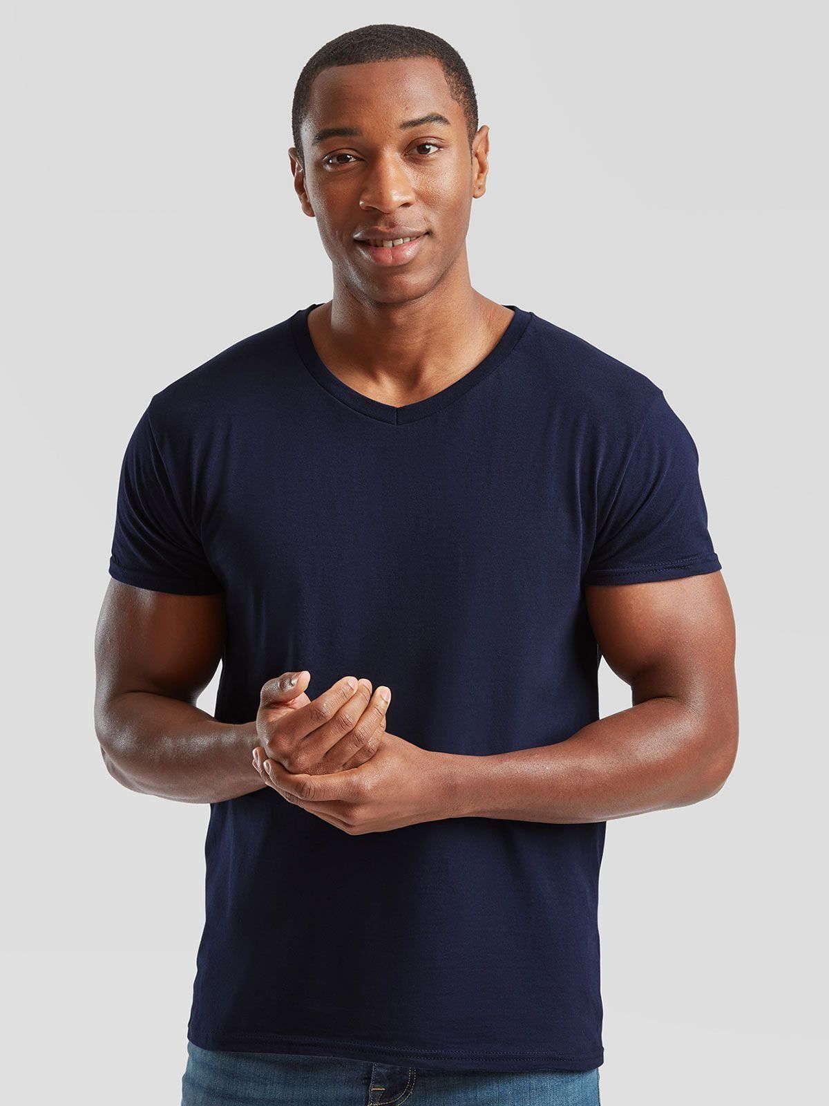 Iconic 150 V-Neck T - Fruit of the Loom