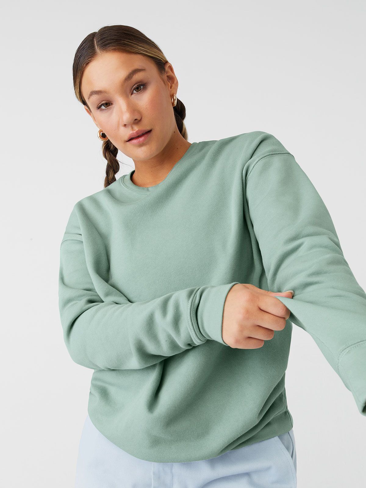 Unisex Sponge Fleece Drop Shoulder Sweatshirt - Bella+Canvas