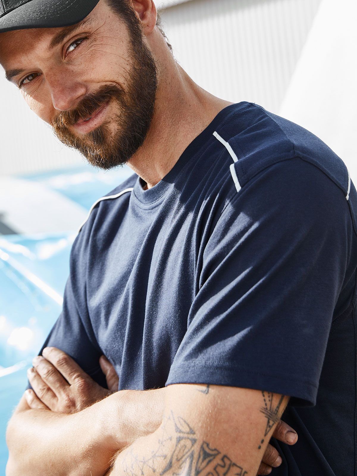 Men's Workwear T-Shirt - Solid - daiber