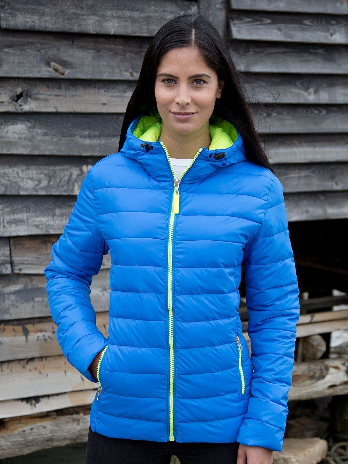 Womens Snow Bird Hooded Jacket - Result