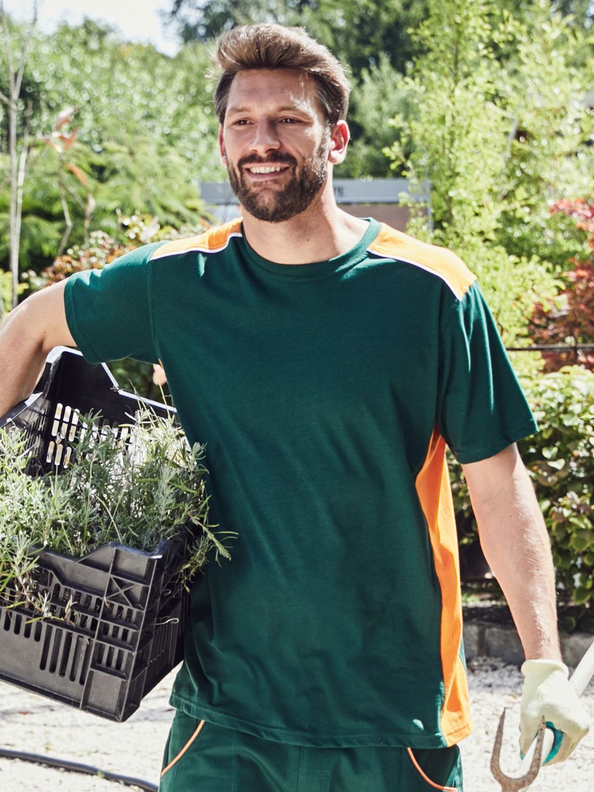 Men's Workwear T-shirt - Color - daiber