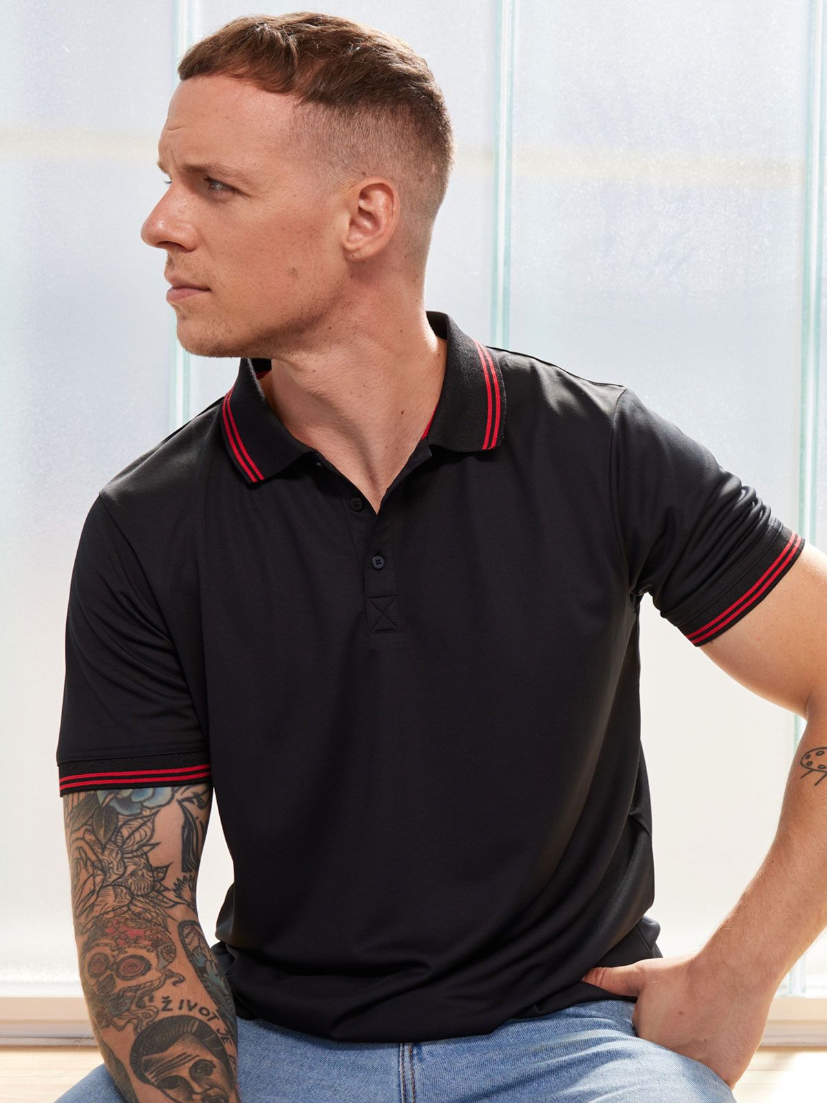 Men's Functional Polo - daiber