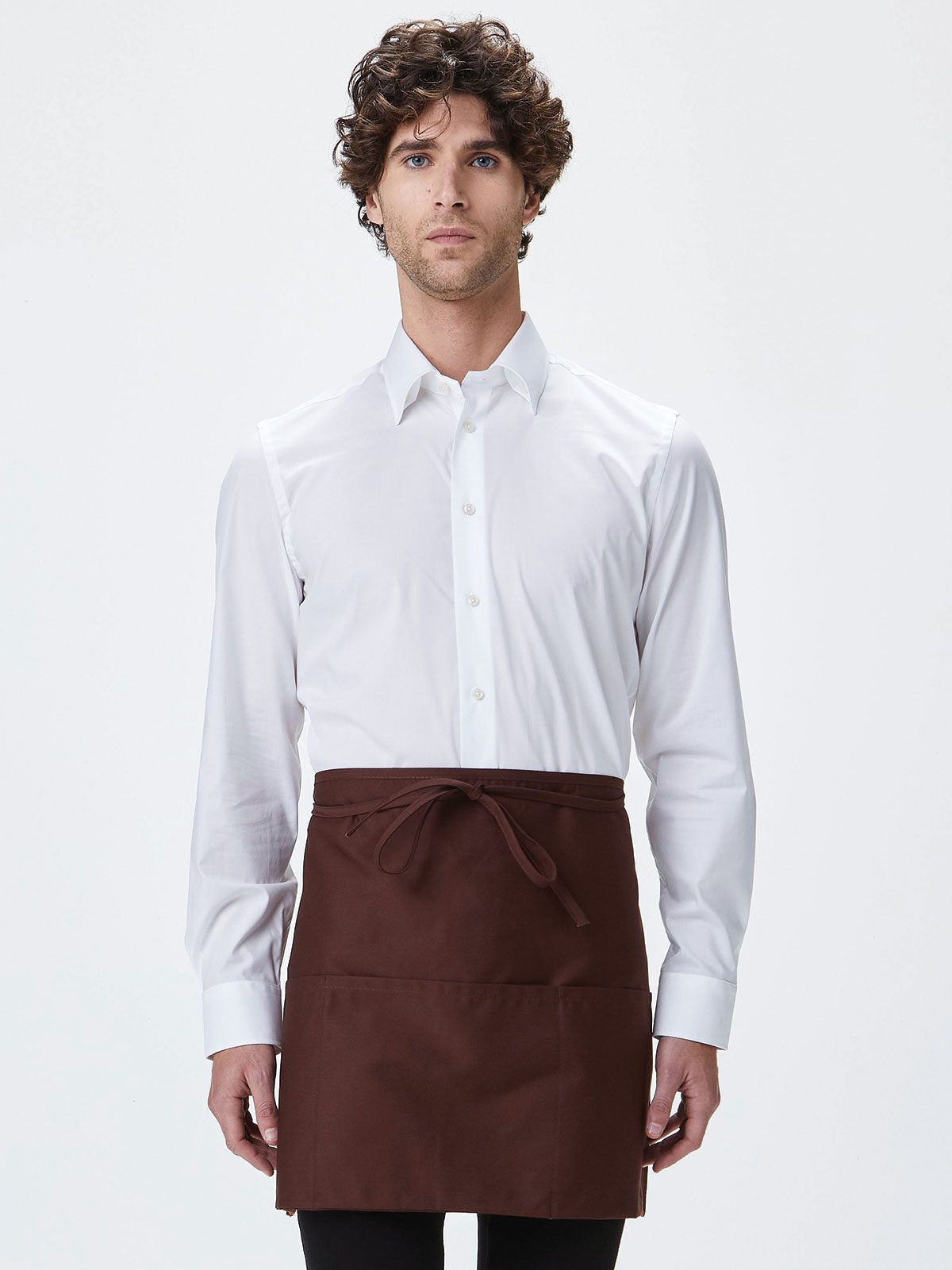 Half apron with large pocket - Colore Italiano