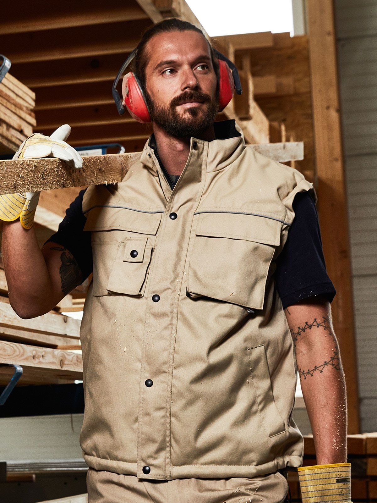 Workwear Vest - James & Nicholson