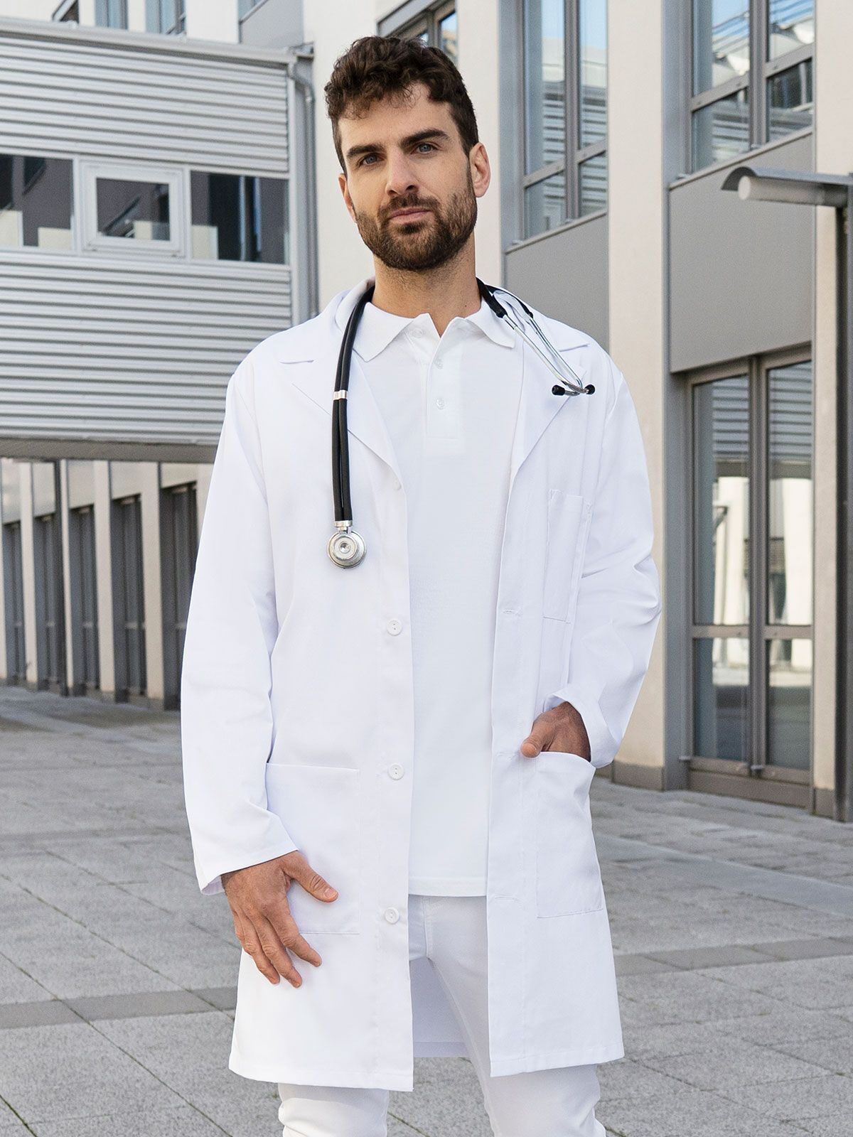 Men's Medical and Lab Coat Basic - Karlowsky