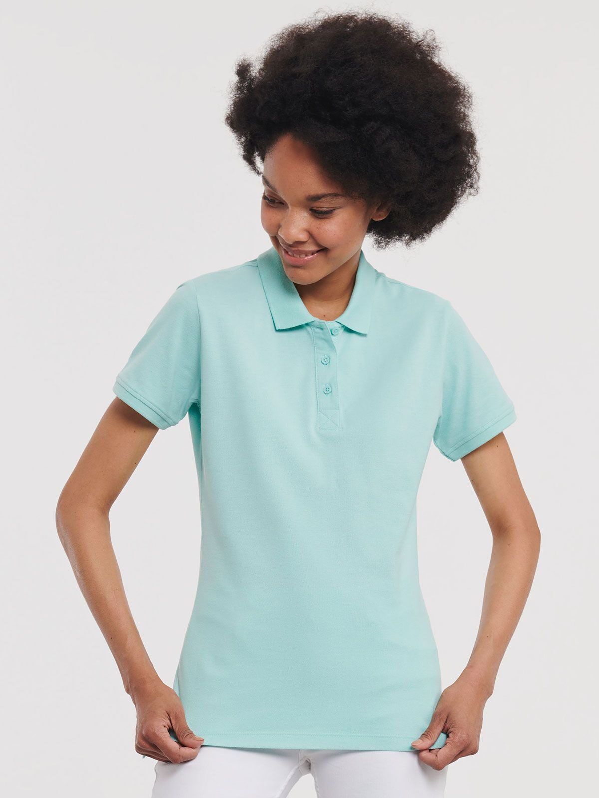 Ladies' Pure Organic Polo - Russell