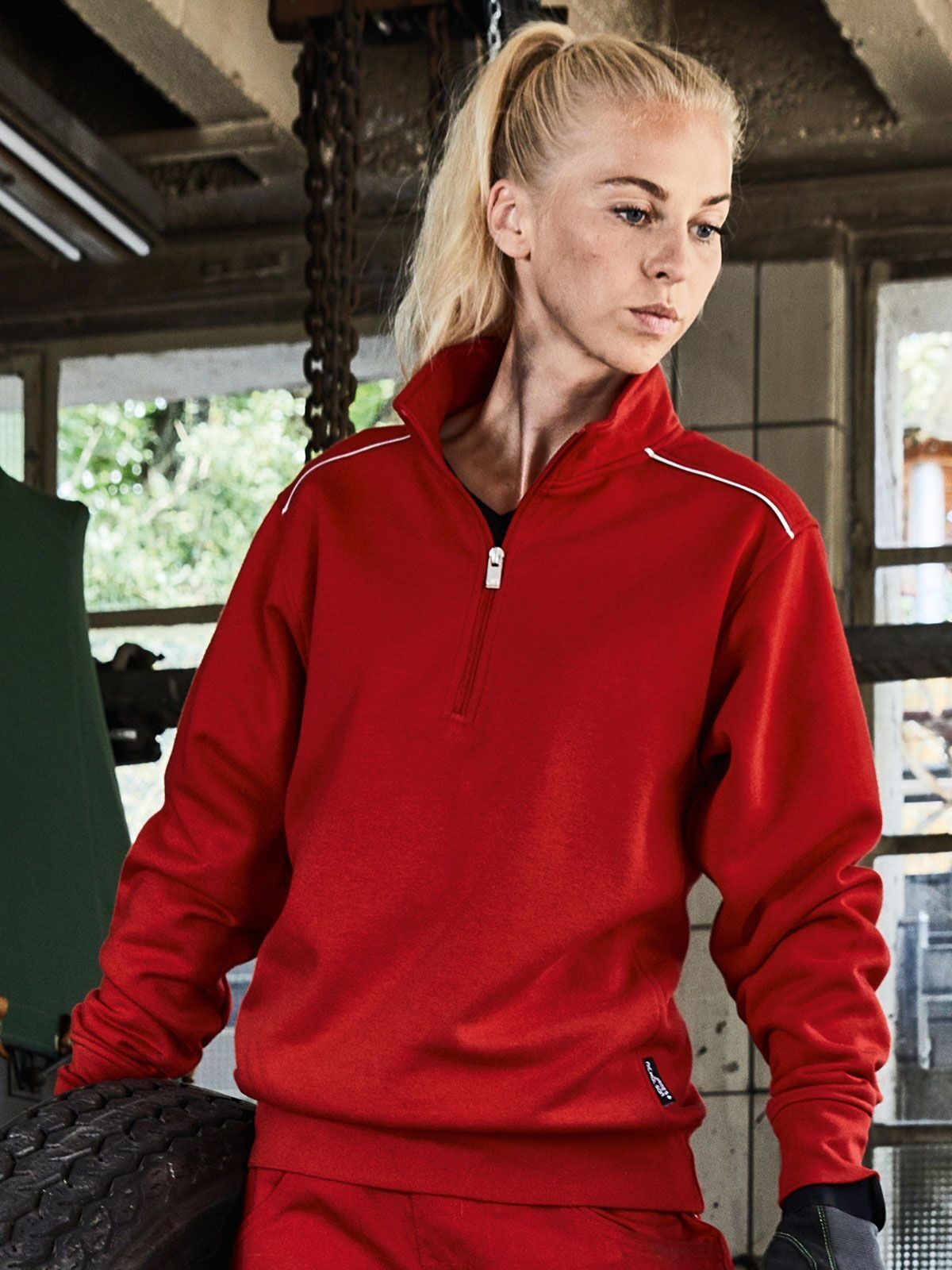 Workwear Half-zip Sweat - Solid - daiber