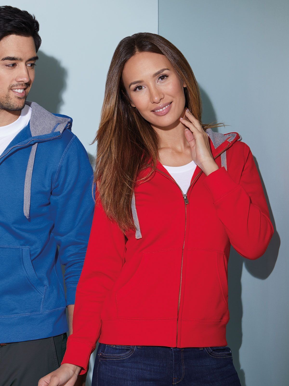 Ladies' Lifestyle Zip-Hoody - daiber