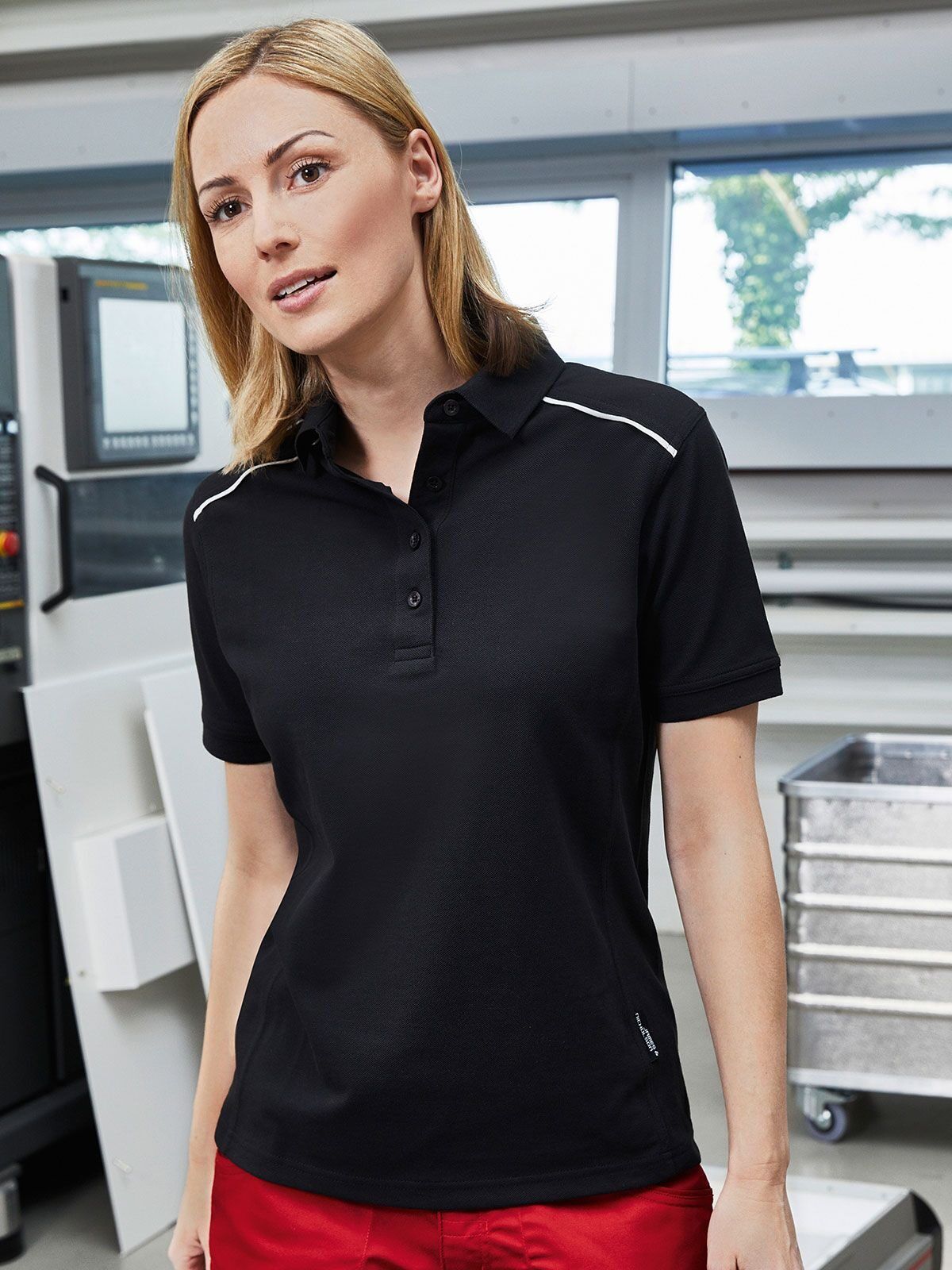 Ladies' Workwear Polo - Solid - James & Nicholson