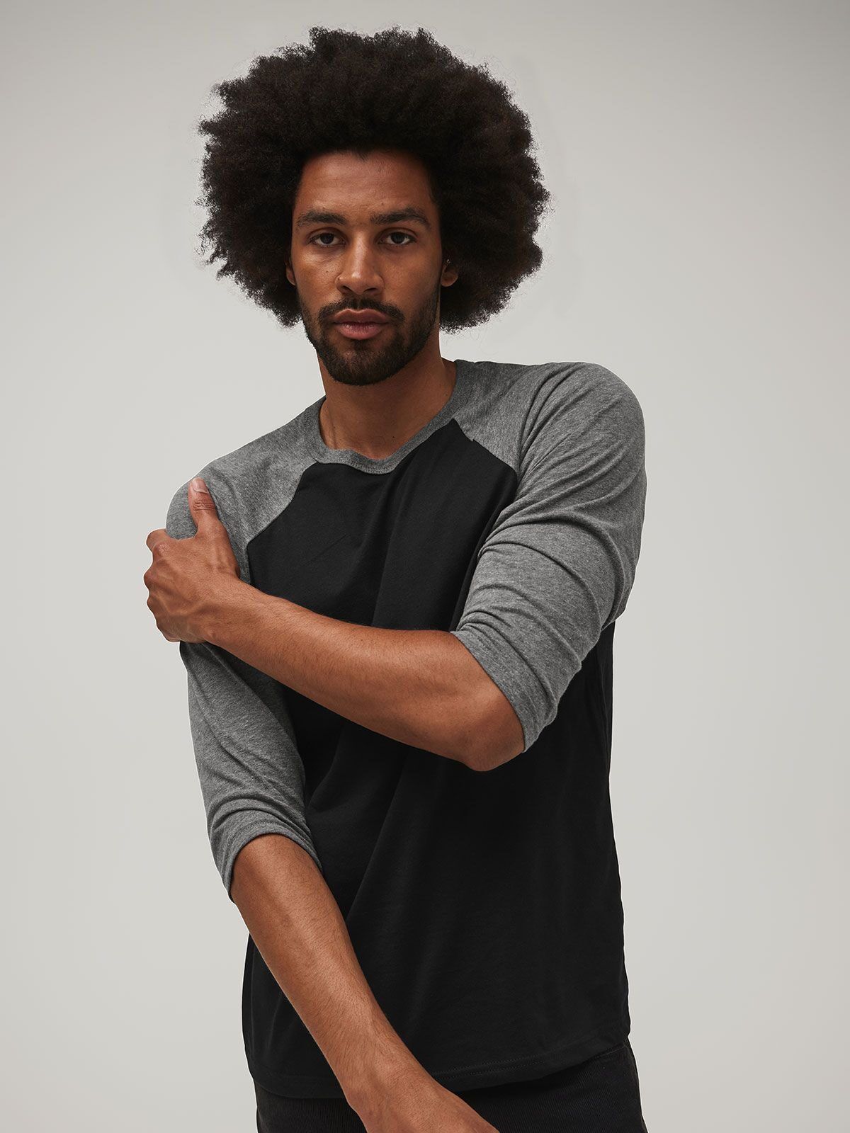 Unisex 3/4 Sleeve Baseball Tee - Bella+Canvas