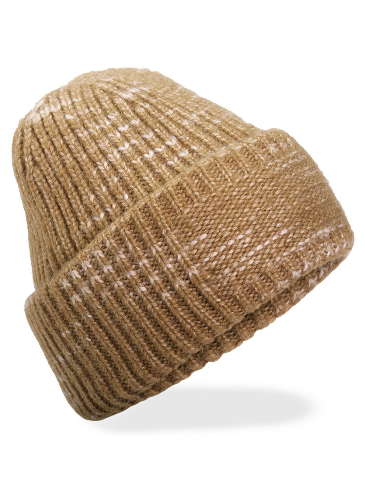 Chunky Knitted Patch Beanie - Beechfield