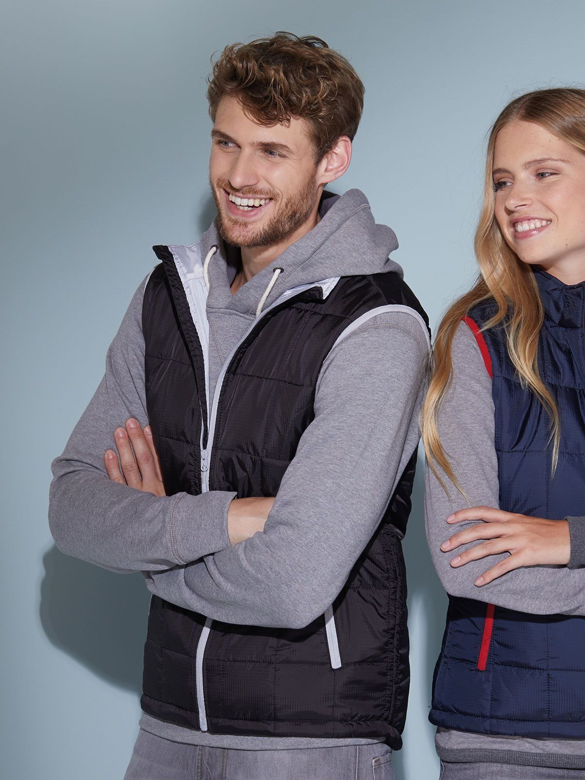 Men's Padded Light Weight Vest - James & Nicholson