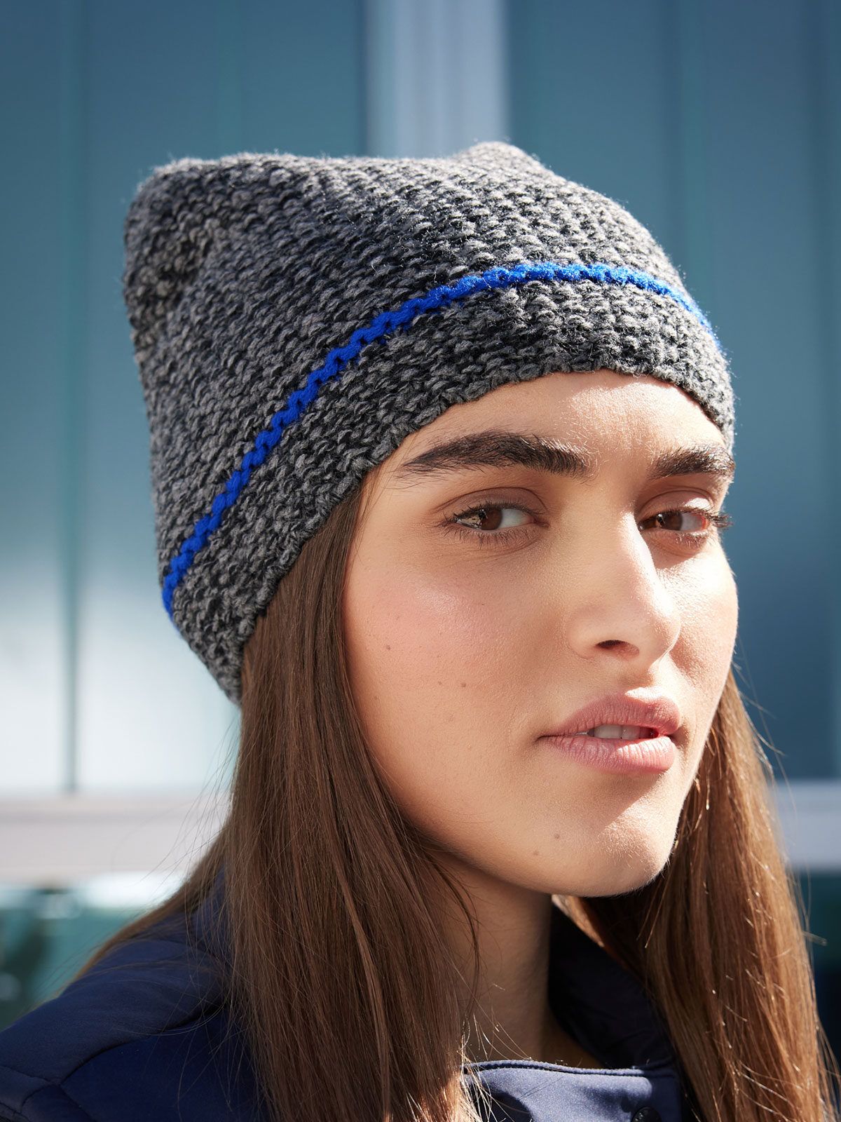 Coarse Knitted Beanie - Myrtle Beach
