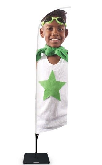 Bandiera Zoom+ Feather