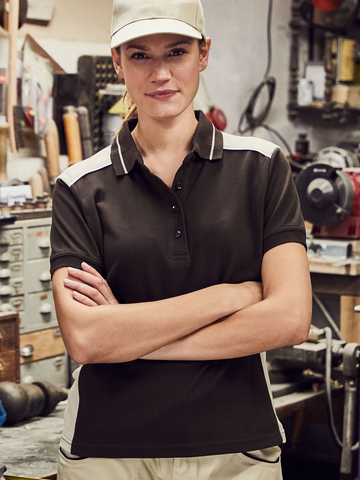 Polo donna da lavoro - Color - James & Nicholson