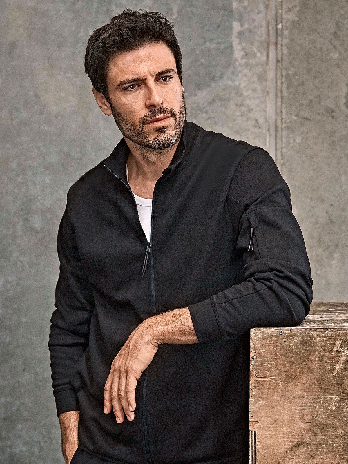 Athletic Full Zip Cardigan - Tee Jays