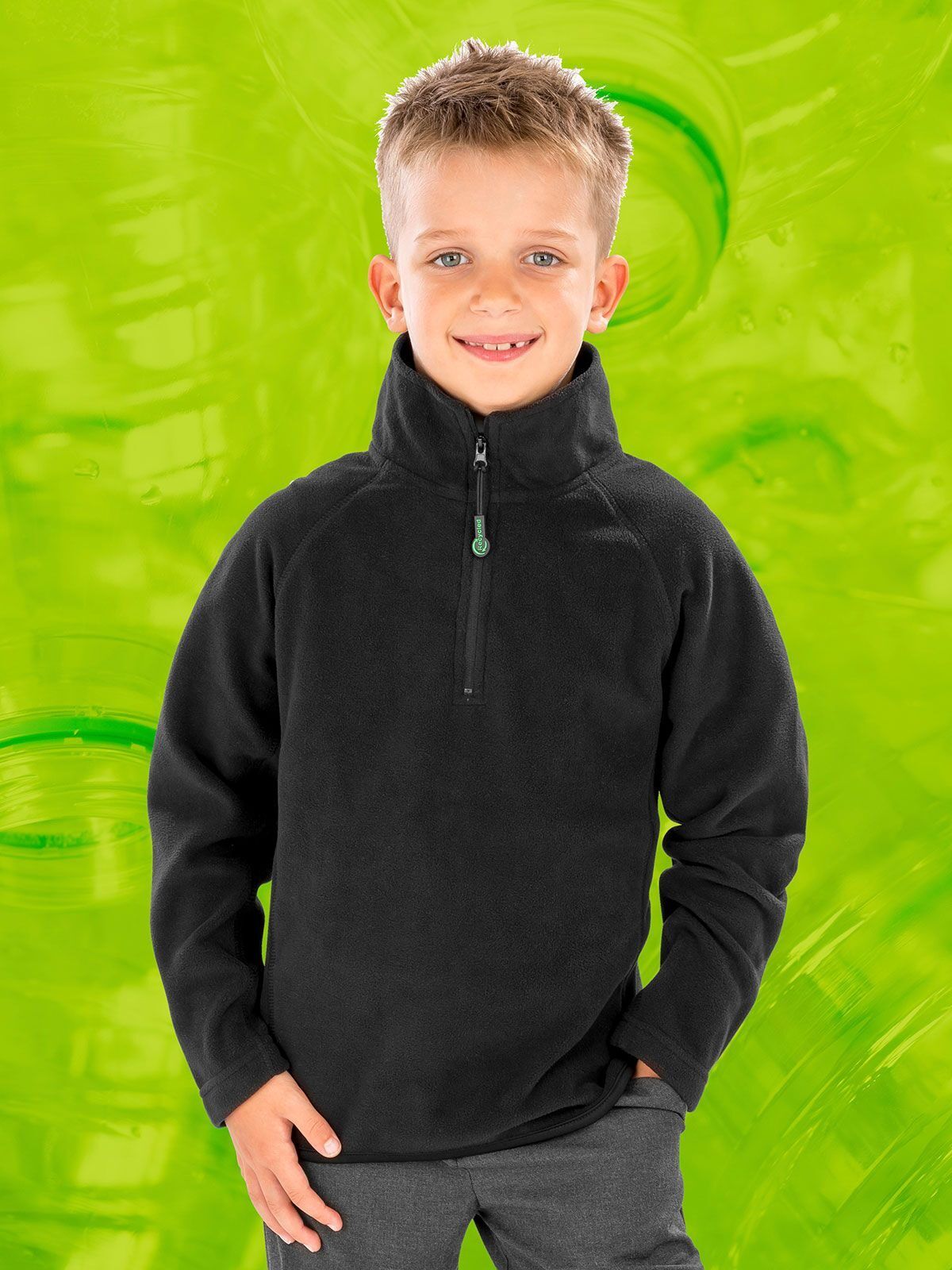 Junior Recycled Microfleece Top - Result