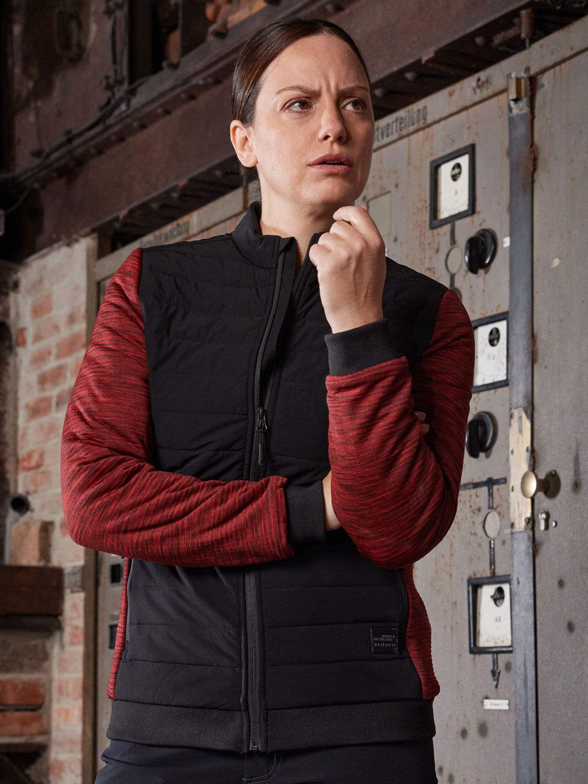 Ladies' Padded Hybrid Jacket - daiber