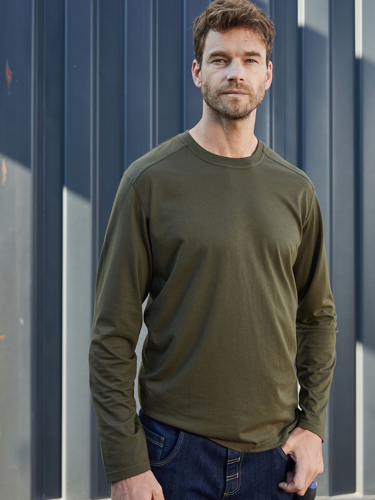 Men's Workwear-Longsleeve-T - daiber