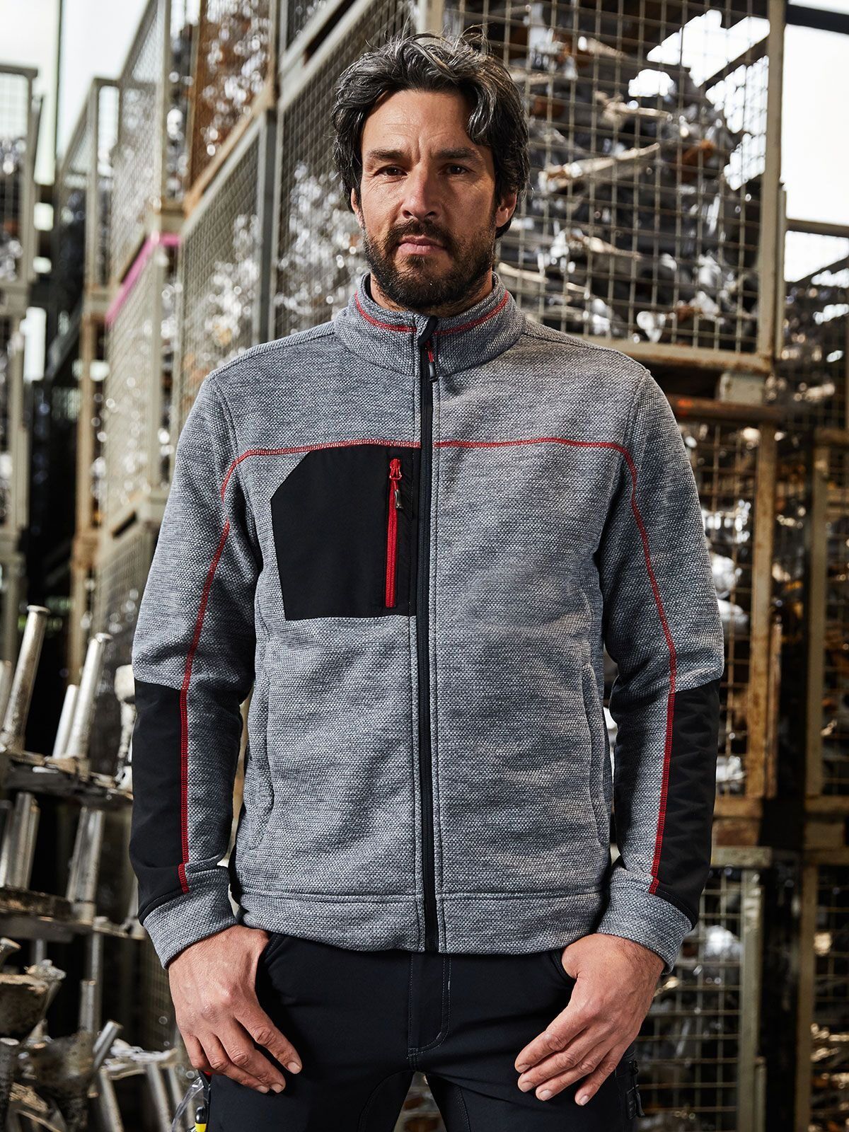 Men's Structure Fleece Jacket - daiber